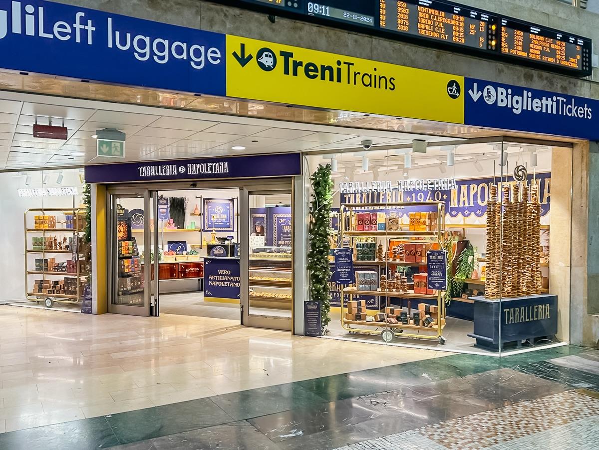 La stazione di Milano Centrale accoglie lo store Taralleria Napoletana!