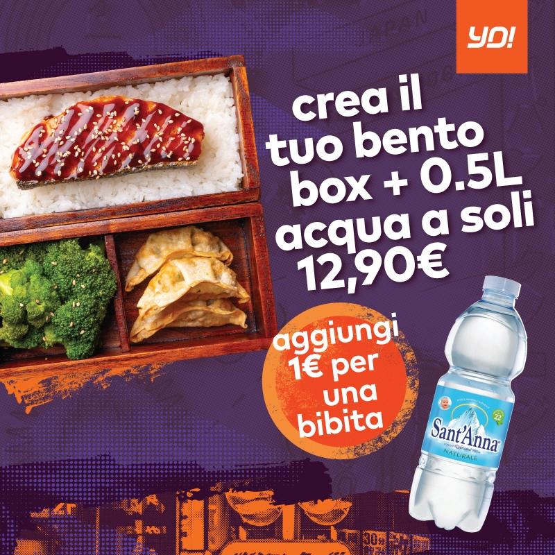 Crea il tuo Bento Box da Yo! Sushi